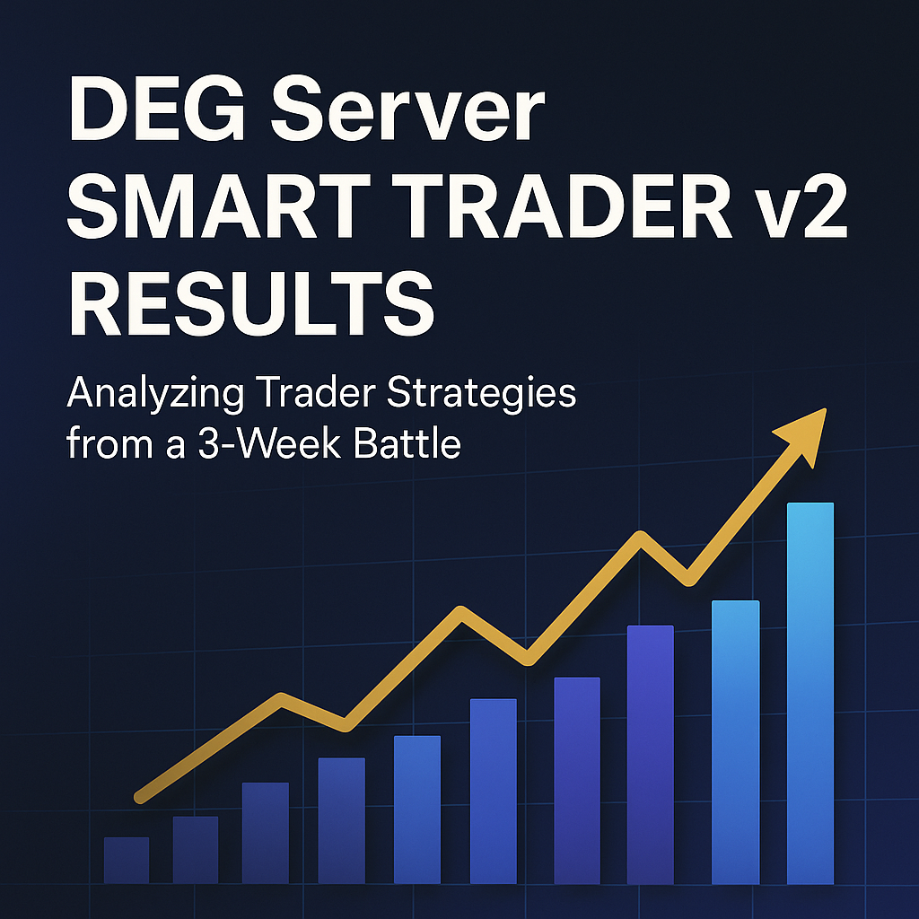 DEG Server Smart Trader v2 Results: Analyzing Trader Strategies from a 3-Week Battle